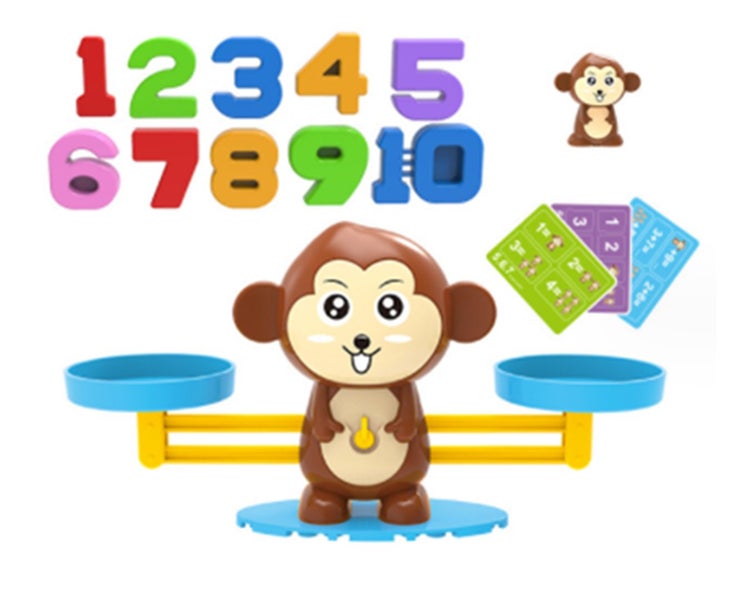 020 Digital Scale Children's Toys Puzzle Parent-child Desktop Game Carousel 2