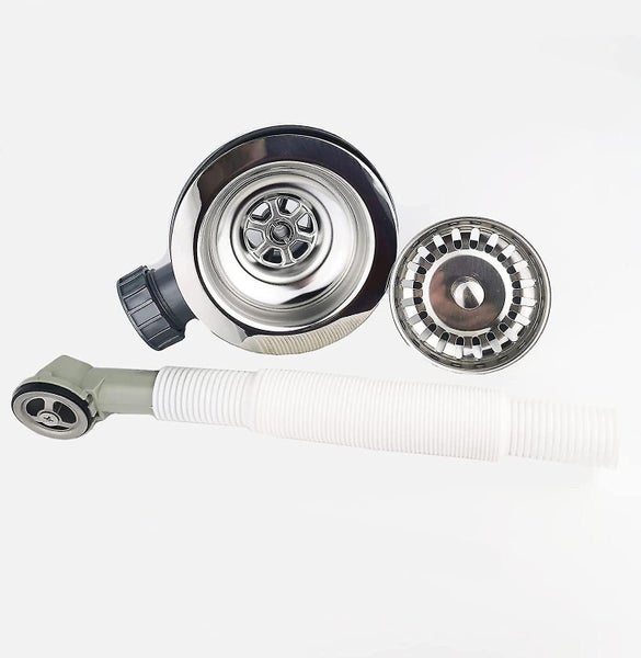 Stainless Steel Sink Waste with Overflow Basket - 114mm, Durable and Practical Carousel 5