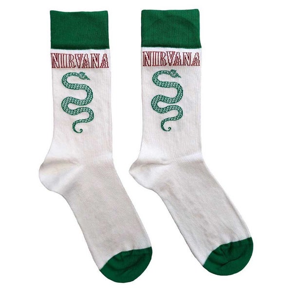 Nirvana Ankle Socks Serve The Servants new Official Mens White (UK SIZE 7 - 11) Carousel 1