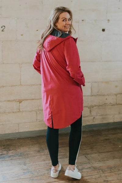 Moke Georgie Raincoat Fuchsia Carousel 2