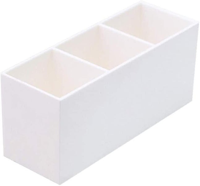 3-slot Make Up Organizer, Cosmetic Brush Holder Lipstick Holder Carousel 1