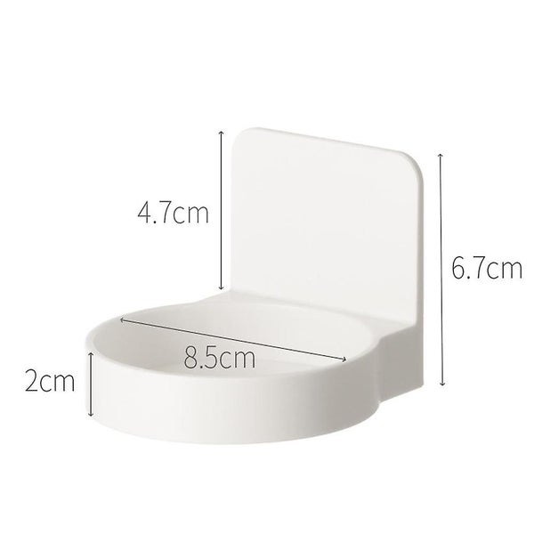 Wall Mounted Shower Bottle Holder - Shampoo Bottle Rack Bracket And Soap Dispens Carousel 2