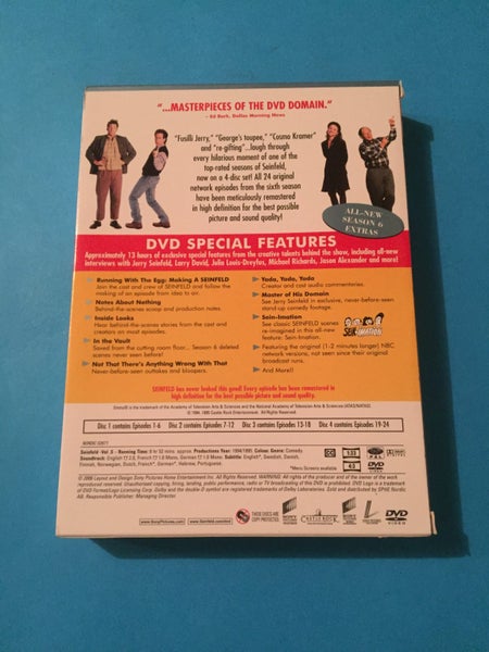 Seinfeld: The Complete Sixth Season Carousel 2