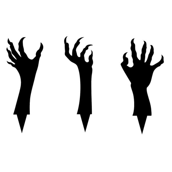 Halloween Decor - Halloween Metal Hand Garden Decoration - Home Garden Decoratio Carousel 1