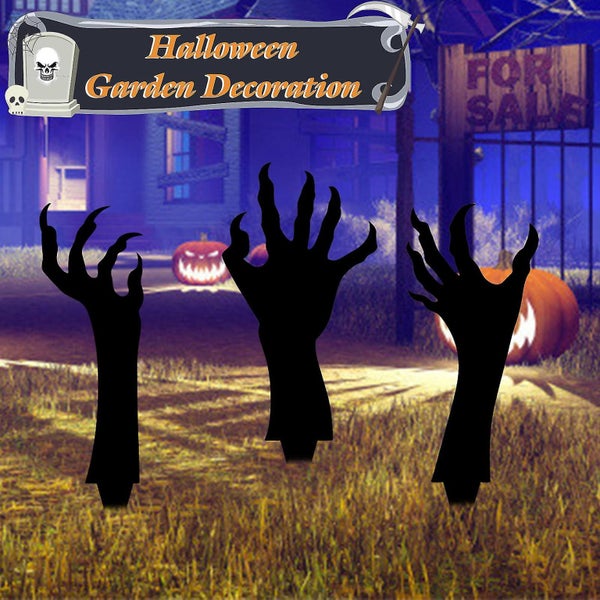 Halloween Decor - Halloween Metal Hand Garden Decoration - Home Garden Decoratio Carousel 2