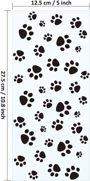 Pet Paw Print Cone Cellophane Bags Heat Sealable Treat Candy Bags Dog Gift Bags Carousel 2