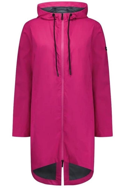 Moke Georgie Raincoat Fuchsia Carousel 1