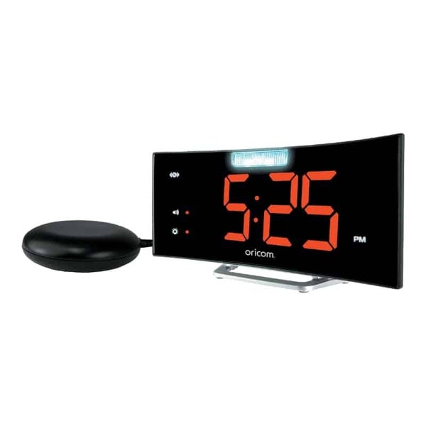 Wake ‘N’ Shake Loud Alarm Clock with Jumbo Display Carousel 1