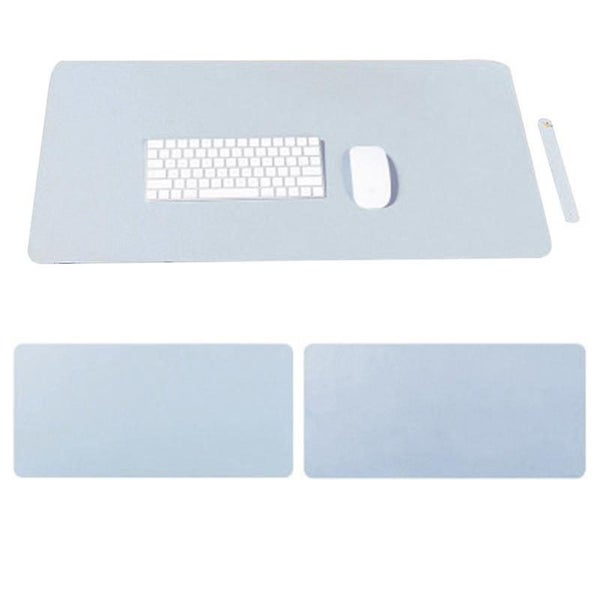 Multifunctional Large Office Desk Pad Non-slip Pu Leather Keyboard Mouse Pad Mat Carousel 1