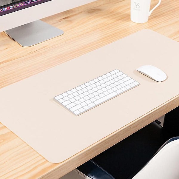 Multifunctional Large Office Desk Pad Non-slip Pu Leather Keyboard Mouse Pad Mat Carousel 2