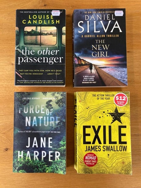 Four great thrillers - all in good condition Carousel 1