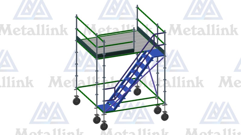 Scaffold Mobile Platform 2.5x2.5m Ringlock Carousel 1