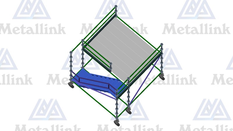 Scaffold Mobile Platform 2.5x2.5m Ringlock Carousel 2