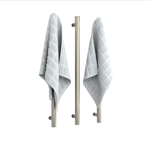 Vertical Heated Towel Rail 900L Brushed Nickel $380 / for Two Bars Combo SDoC Carousel 1