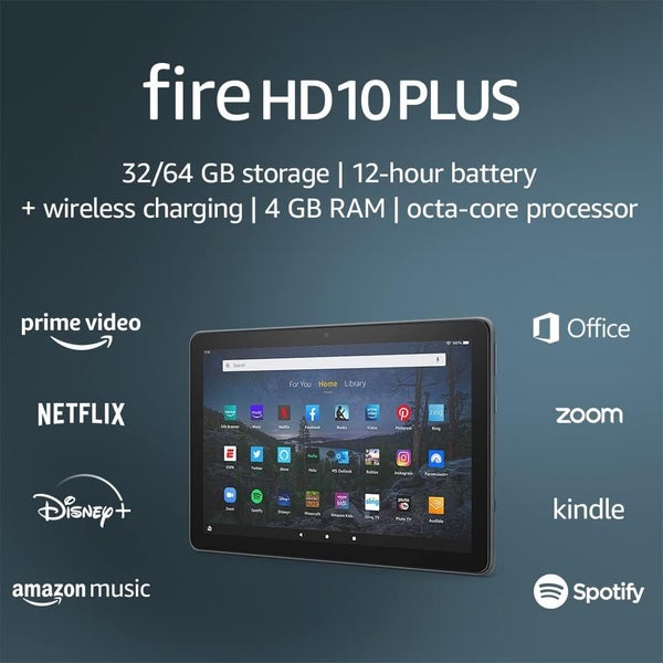 All-New Amazon Fire HD 10 Plus Tablet - 32GB, Slate Carousel 2