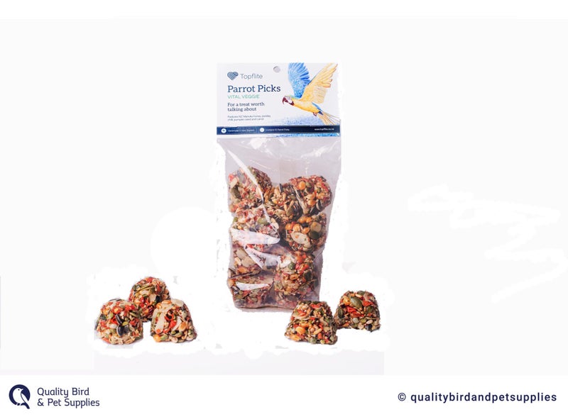 Parrot Picks Vital Vege- Topflite Carousel 1