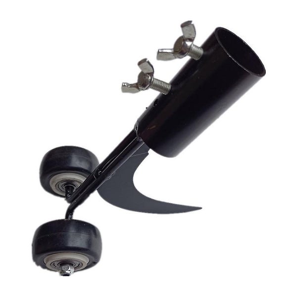Wheeled crevice weeding tool for gardens, yards, lawns and sidewalks. Weed snatc Carousel 2
