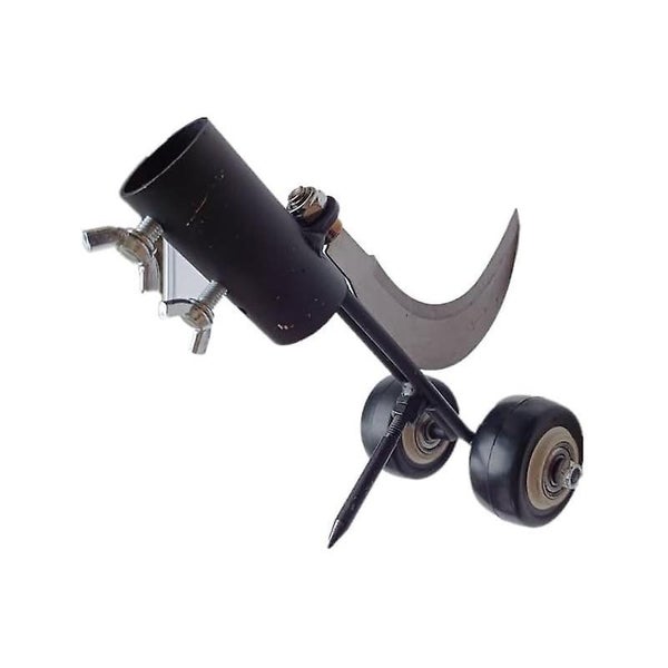 Wheeled crevice weeding tool for gardens, yards, lawns and sidewalks. Weed snatc Carousel 3