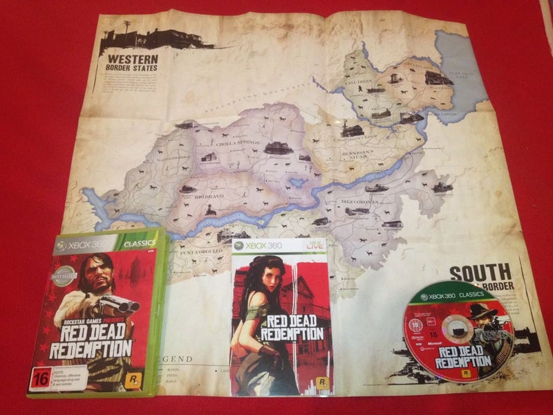 Red Dead Redemption - 9.5/10! COMPLETE XBOX360 Game Carousel 1
