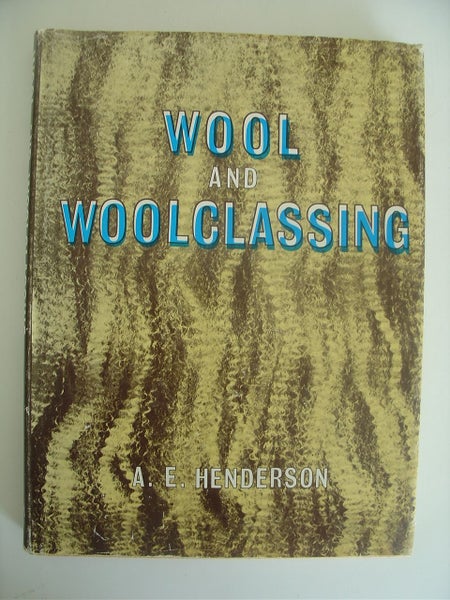 Wool and Woolclassing in NZ Old Textbook Carousel 1