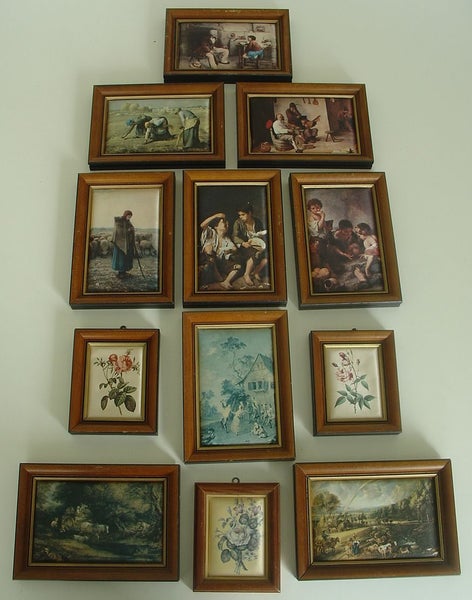 Old Masters Prints on Silk and similar x 12 Carousel 1
