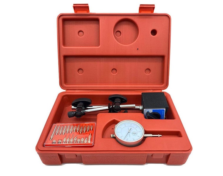 Dial Indicator Base / Stand Magnetic Stand Holder Bracket With Dial Indicator Carousel 8