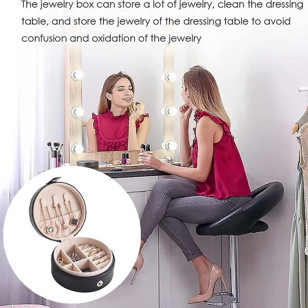 Jewelry Box Small Travel Jewelry Organizer Storage Jewelry Holder For Women Gi Carousel 5
