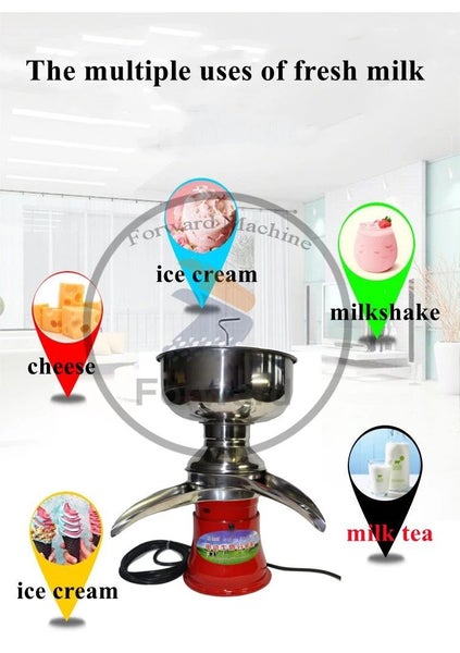 Milk Cream Separator Electric Centrifugal Butter separator Stainless Steel 304 Carousel 1