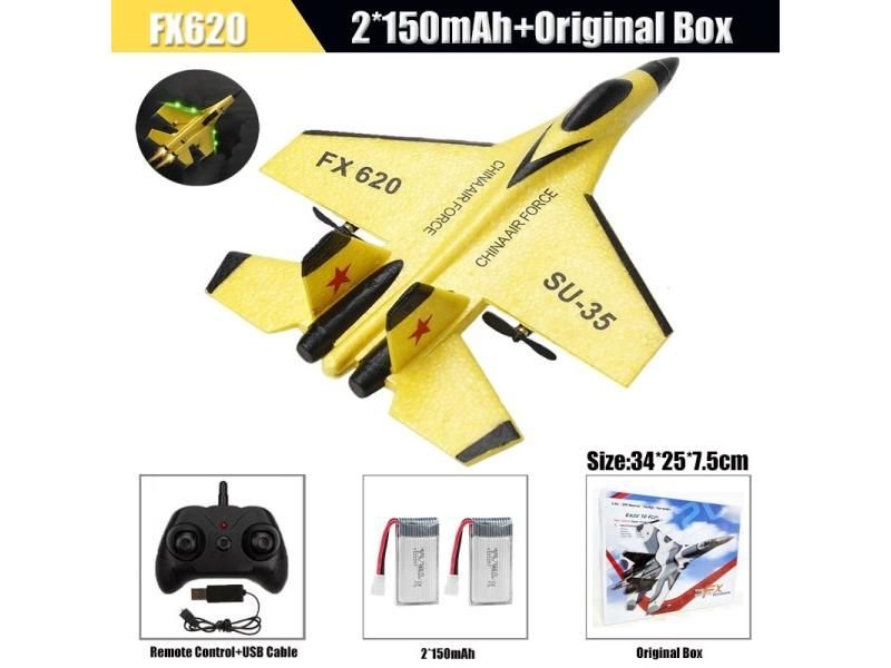 RC Foam Aircraft SU 35 Plane 2.4G Radio Control Glider Remote Control Fighter Carousel 1