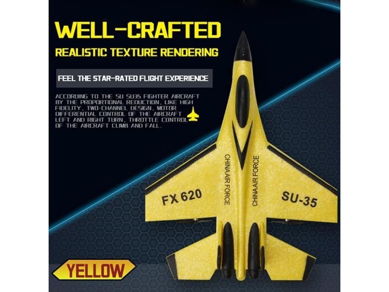 RC Foam Aircraft SU 35 Plane 2.4G Radio Control Glider Remote Control Fighter Carousel 9