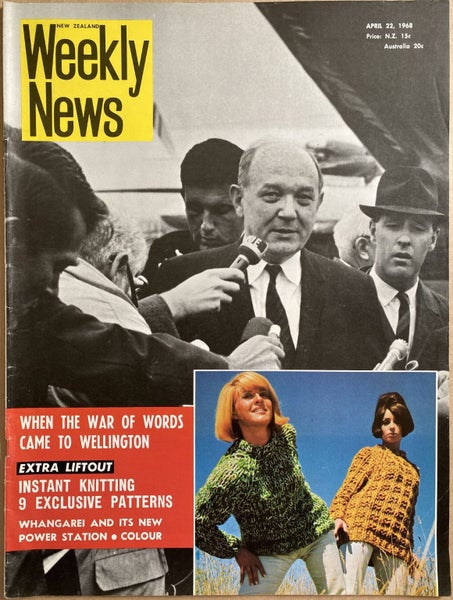 OLD NEWSPAPER: New Zealand Weekly News, 22 April 1968 Carousel 1