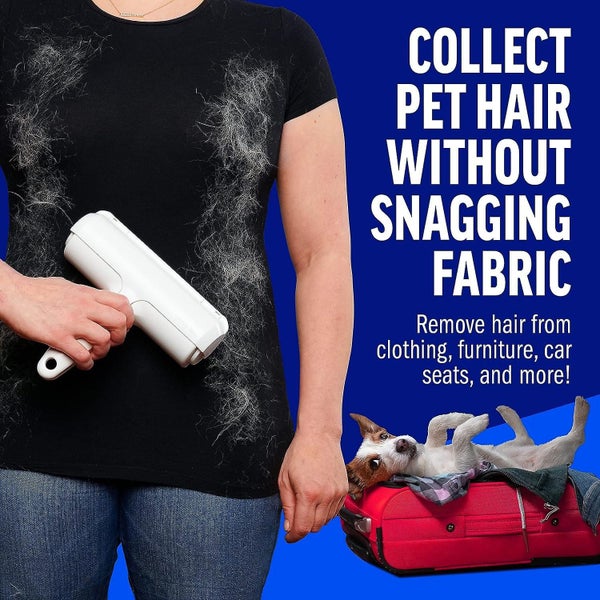 Pet Hair Remover - Reusable Portable, Multi-Surface Roller and Fur Removal Tool Carousel 4