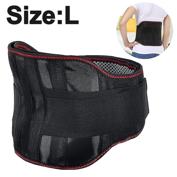 Back Support - Waist Trimmer Belt with Double Clasp, Lumbar Support, Suitable fo Carousel 1