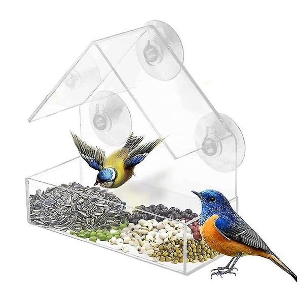 Removable Window Bird Feeder Carousel 1