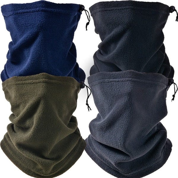 Neck Warmer Winter Neck Buff Windproof Tube Scarf for Men Bandana Carousel 2