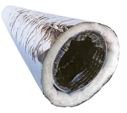 3 METER INSULATED FLEXIBLE AIR CONDITIONING, VENTILATION DUCTING CLIP LOCK Carousel 1