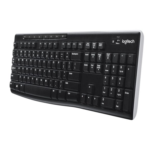 Logitech K270 Wireless Keyboard with Unifying Receiver Carousel 1