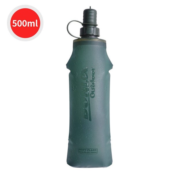 TPU Folding Soft Flask Sport Water Bottle Water Bag Collapsible Drink Carousel 1