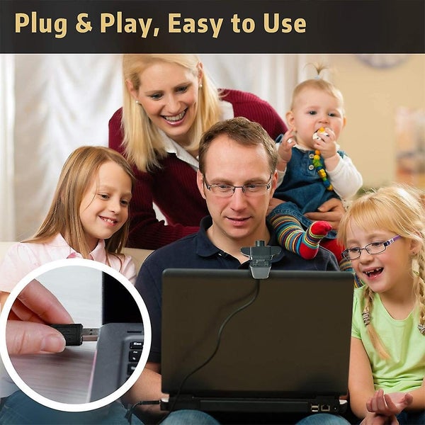 1080p Hd Webcam With Microphone, Streaming Computer Web Camera For Laptop/deskto Carousel 5