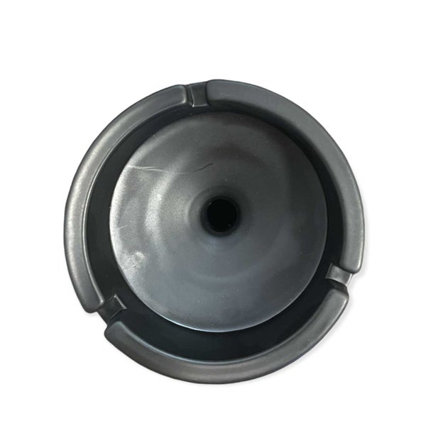 12 Pk Cigarette Ashtray Bucket Black with Lid Large Tobacco Ash Smoke Car Holder Carousel 4