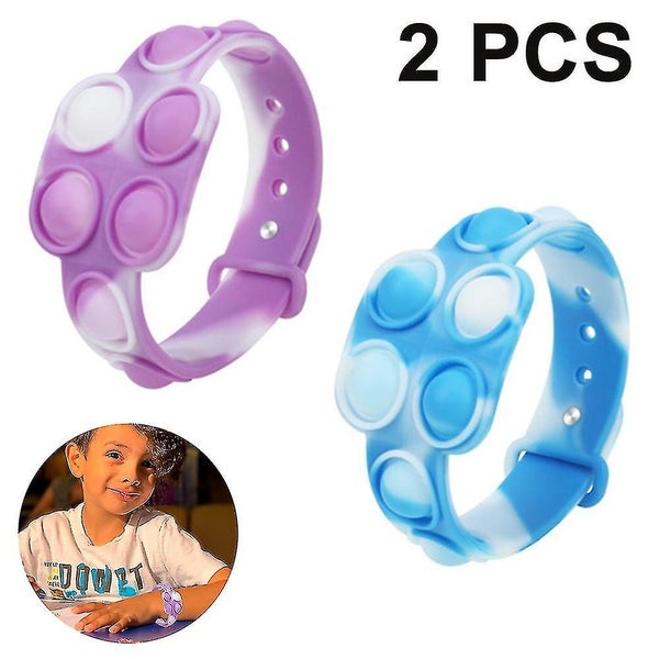 Bubble Sensory Bracelet Toys - Stress Relief Wristband Fidget Toys Carousel 1