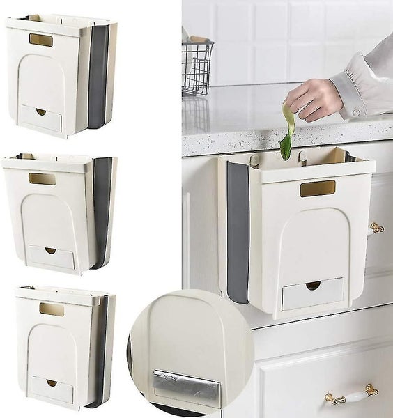 Kitchen Trash Can - Hanging On Kitchen Cabinets And Drawers Kitchen Collapsible Carousel 1