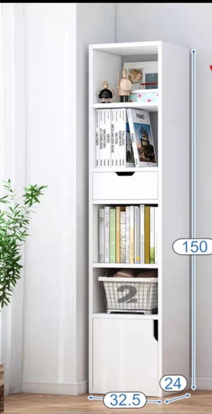 Bookshelve Corner Cabinet Carousel 1