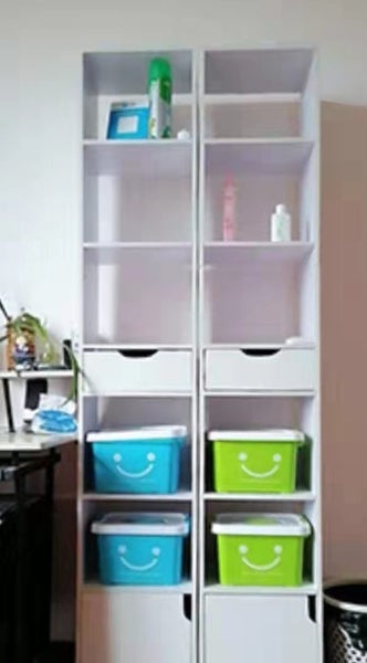 Bookshelve Corner Cabinet Carousel 2