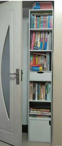 Bookshelve Corner Cabinet Carousel 3