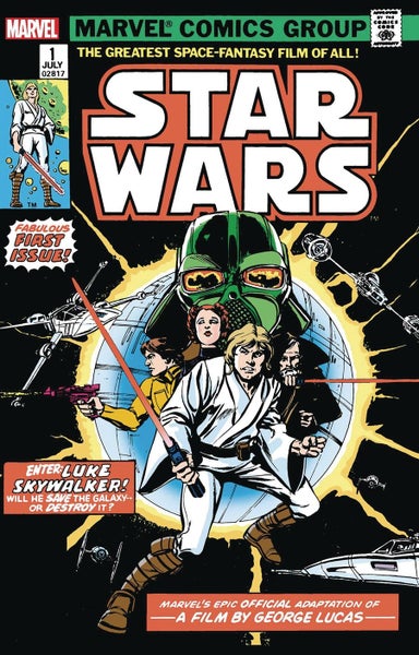 Star Wars comic Vol 1 issue 1 Facsimile Foil cover Edition (Marvel) Carousel 1