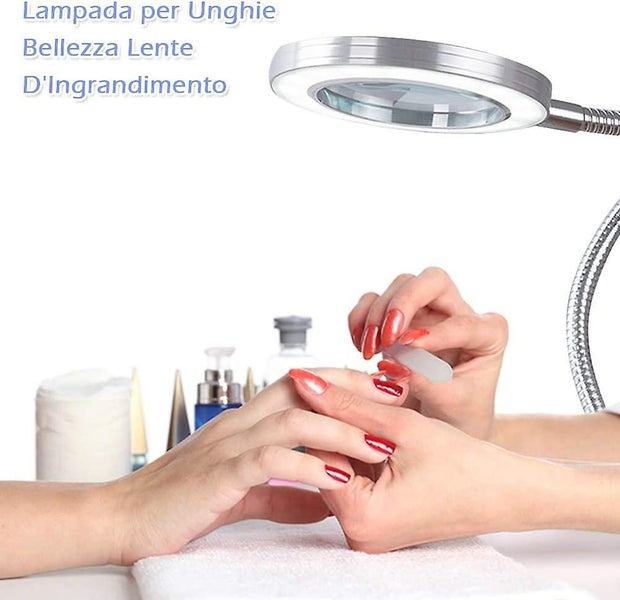 Led Magnifying Lamp Daylight Magnifying Lamp Table Magnifier With Clamp Usb Tabl Carousel 5