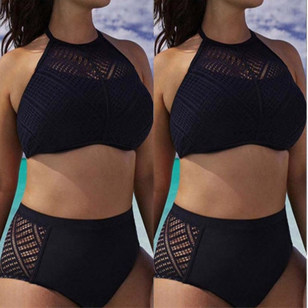 Plus Size Lady Beach Bikini Set Swimwear Sw Carousel 4