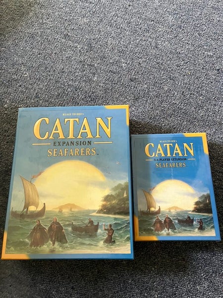 Catan Expansion Seafarers Board Game and 5-6 player extension New Carousel 1