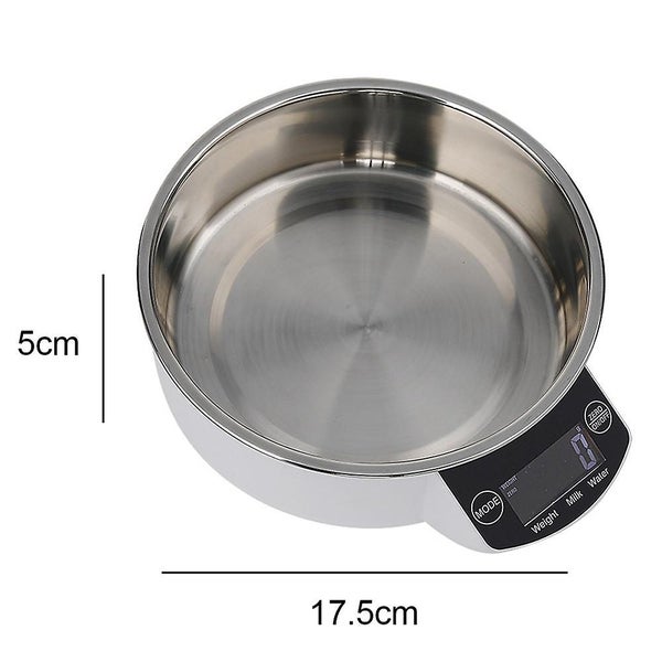 Smart Weighing Pet Bowl - Kitchen Electronic Scale For Accurate Weighing Carousel 2